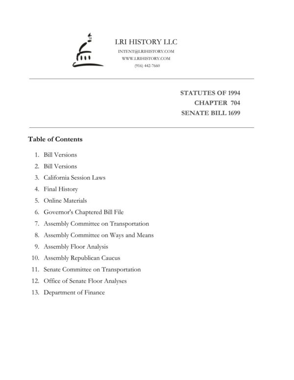 1994-CH704-SB1699