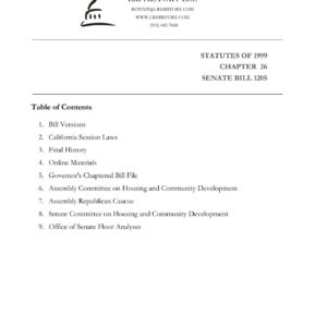 1999-CH26-SB1205