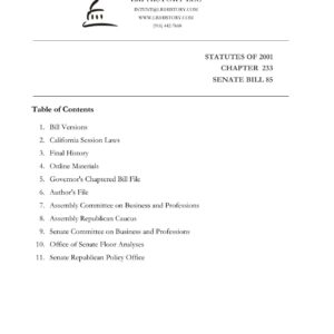 2001-CH233-SB85